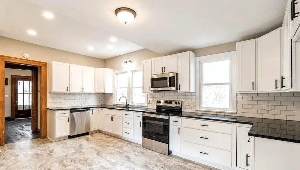 Full interior remodel kitchen in Gladbrook, Iowa