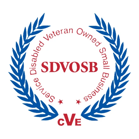 SBA Service-Disabled Veteran-Owned Small Business (SDVOSB) certification seal
